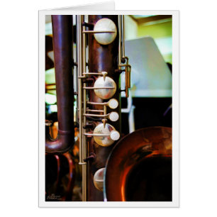 Tarjeta de instrumentos musicales