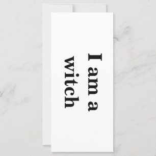 Tarjeta de Intención "Soy bruja"