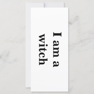 Tarjeta de Intención "Soy bruja"