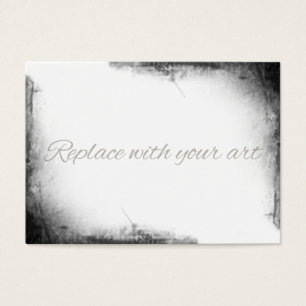 Tarjeta de intercambio de artista ACEO en blanco c