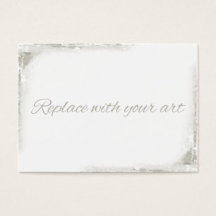 Tarjeta de intercambio de artista ACEO en blanco c