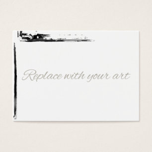 Tarjeta de intercambio de artista ACEO en blanco E