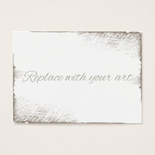 Tarjeta de intercambio de artista ACEO en blanco E