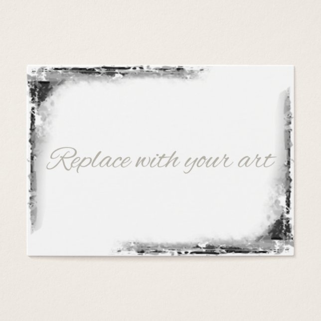 Tarjeta de intercambio de artista ACEO en blanco E (Frente)