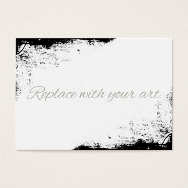 Tarjeta de intercambio de artista ACEO en blanco E (Frente)