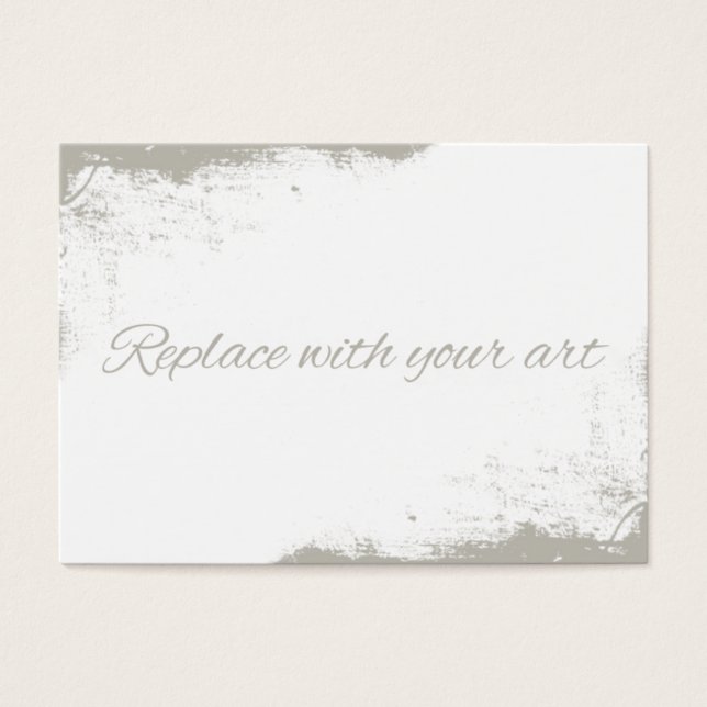Tarjeta de intercambio de artista ACEO en blanco E (Frente)