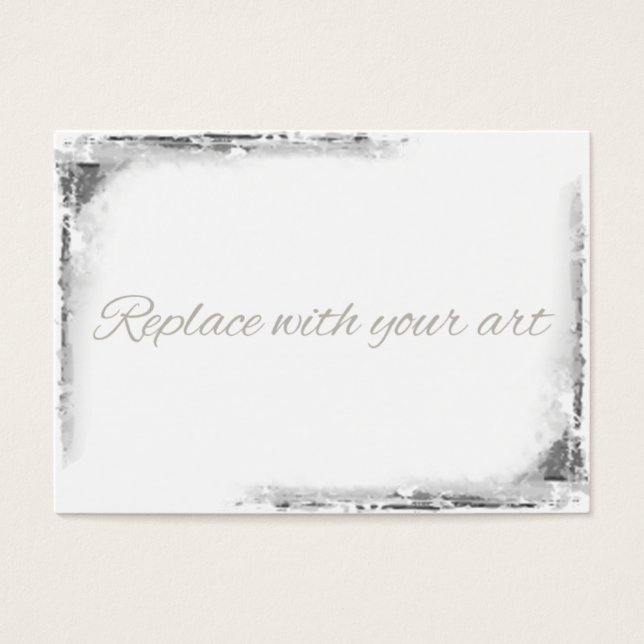 Tarjeta de intercambio de artista ACEO en blanco E (Frente)