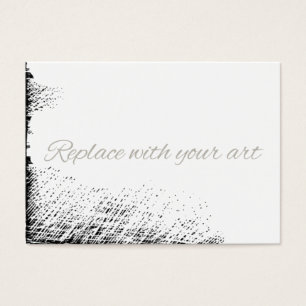 Tarjeta de intercambio de artista ACEO en blanco E
