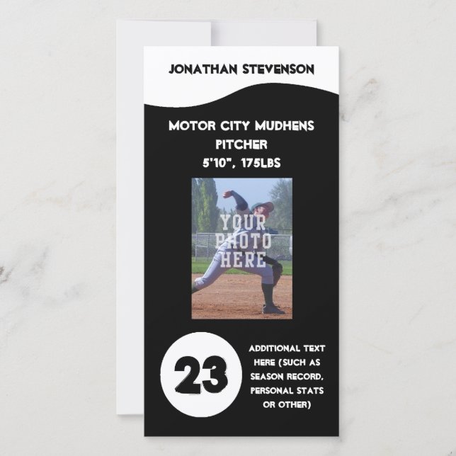 Tarjeta de intercambio de fotografías deportivas,  (Anverso)