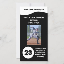 Tarjeta de intercambio de fotografías deportivas, 