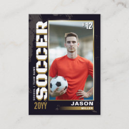 Tarjeta de intercambio de fútbol, tarjeta de jugad