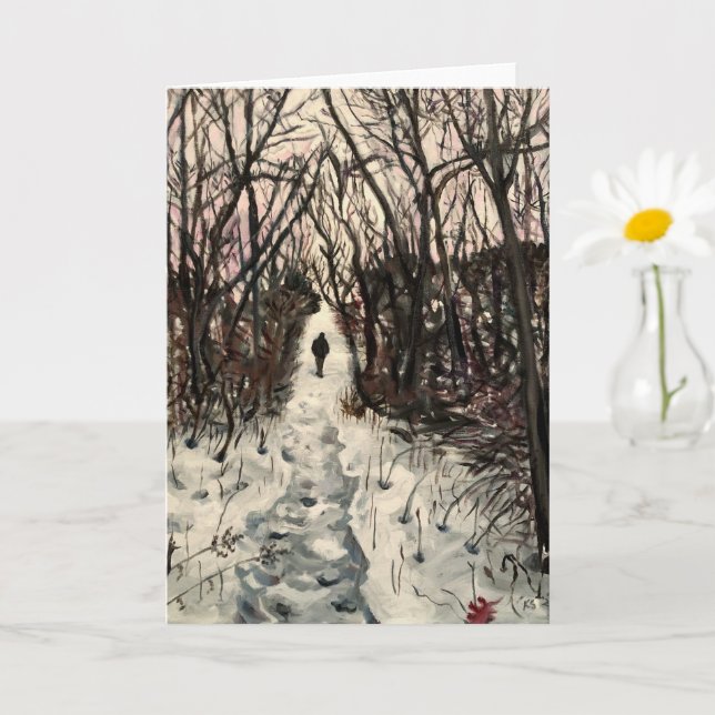 Tarjeta de invierno 2021 (Planta pequeña)