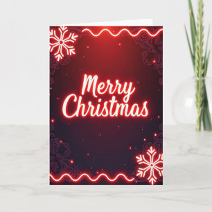 Tarjeta de invierno brillante