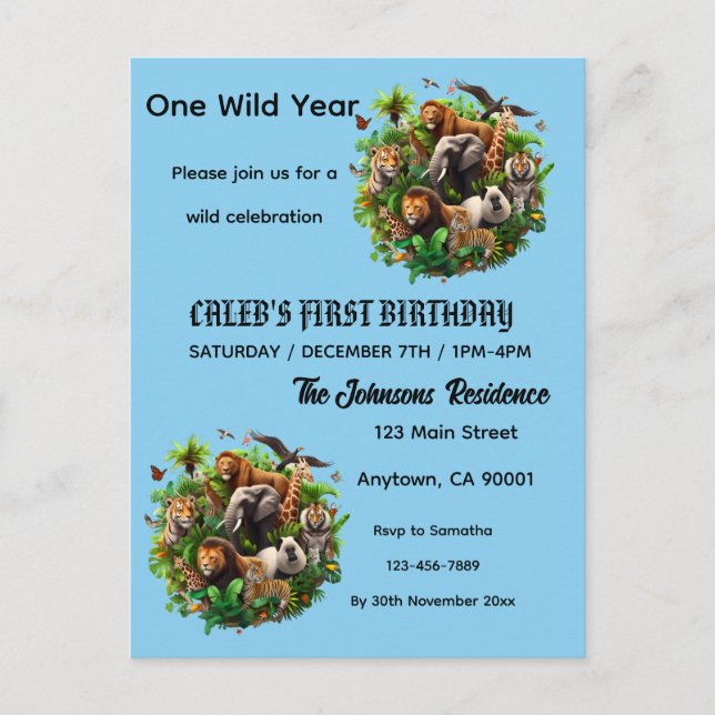 Tarjeta de Invitación (Anverso)