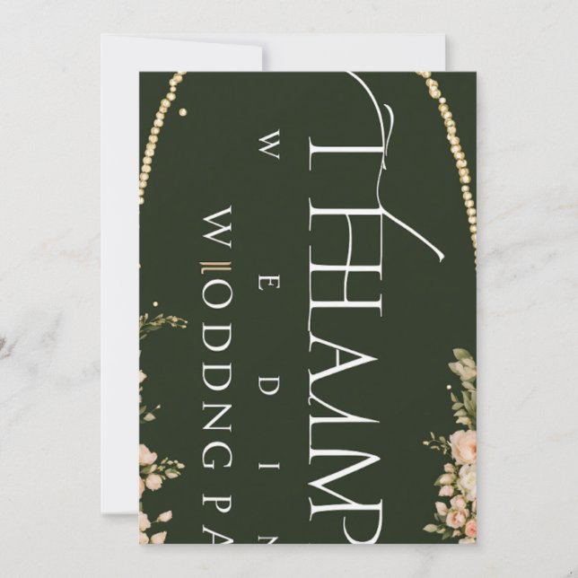 Tarjeta de invitación (Anverso)