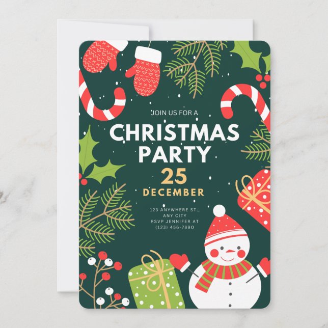 Tarjeta de invitación (Anverso)