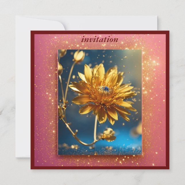 tarjeta de invitación (Anverso)