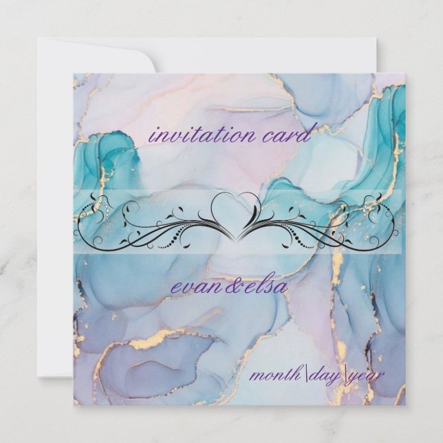 tarjeta de invitación (Anverso)