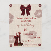 Tarjeta de invitación
