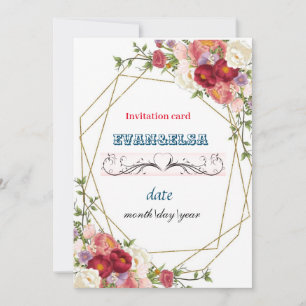 TARJETA DE INVITACIÓN