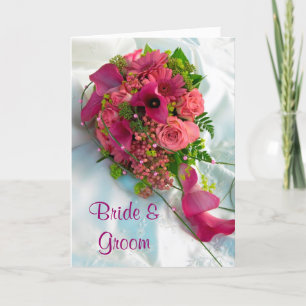 Tarjeta de invitación a la boda de Bouquet