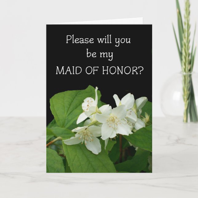 Tarjeta de invitación a la boda de honor de la emp (Anverso)