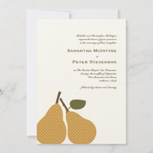 Tarjeta de invitación a la boda perfecta