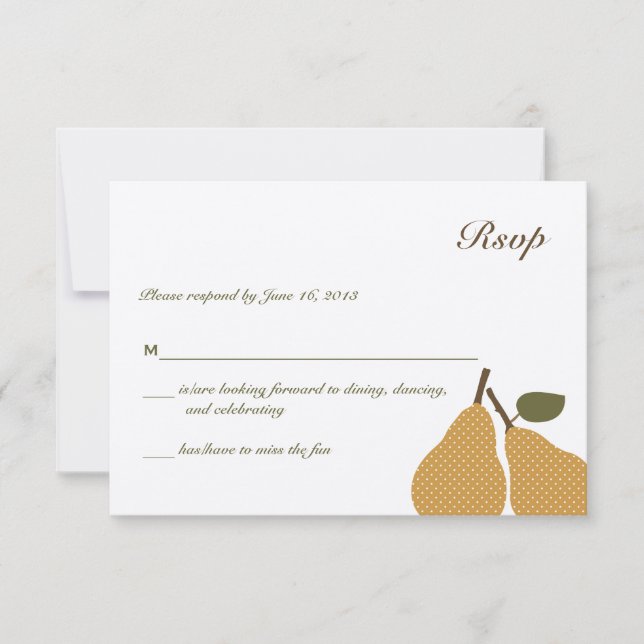 Tarjeta de invitación a la boda perfecta (Anverso)