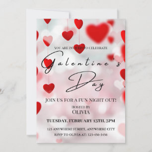 Tarjeta de invitación a la celebración del Día de