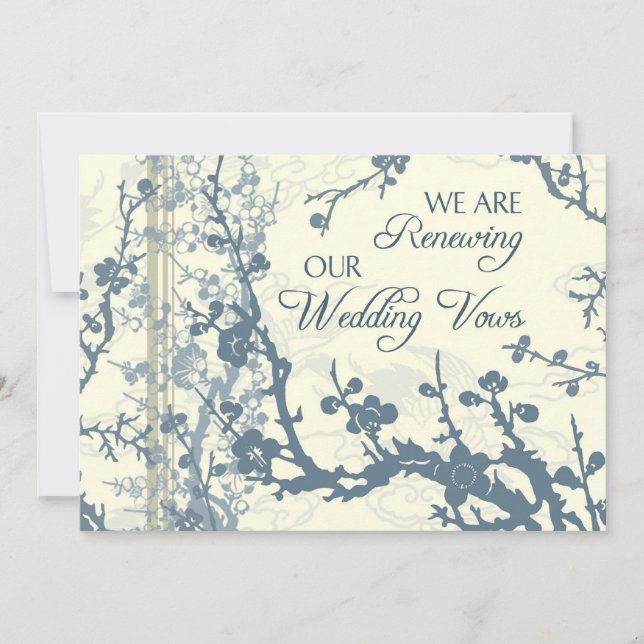 Tarjeta de invitación a la ceremonia de renovación (Anverso)