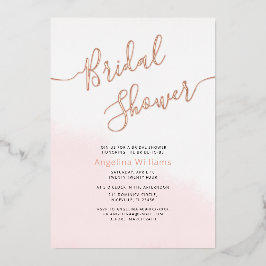 Tarjeta de invitación a la ducha de novia de Relie