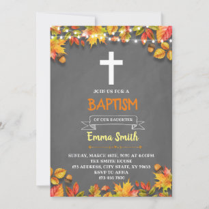 tarjeta de invitación a la fiesta de bautizo de ot