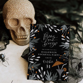 Tarjeta de invitación a la fiesta de cócteles Botá