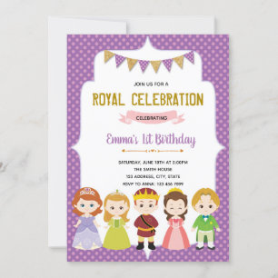 Tarjeta de invitación a la fiesta de cumpleaños de