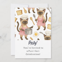 Tarjeta de invitación a la fiesta de cumpleaños de