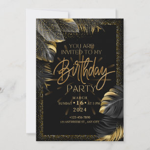 tarjeta de invitación a la fiesta de cumpleaños ne