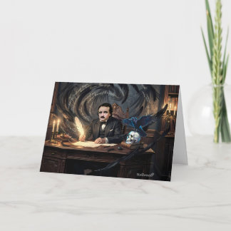 Tarjeta de invitación a la fiesta de Halloween de