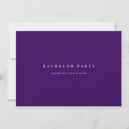 Tarjeta de invitación a la fiesta de la licenciatu