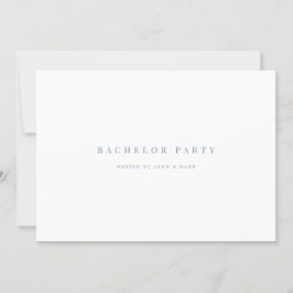 Tarjeta de invitación a la fiesta de licenciatura