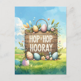 Tarjeta de invitación a la fiesta de Pascua