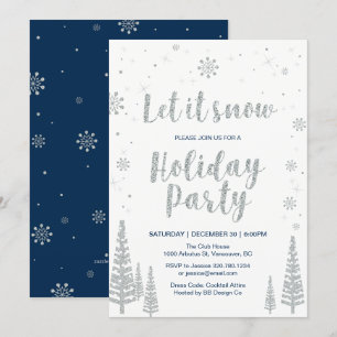 Tarjeta de Invitación a la Fiesta Navideña Corpora