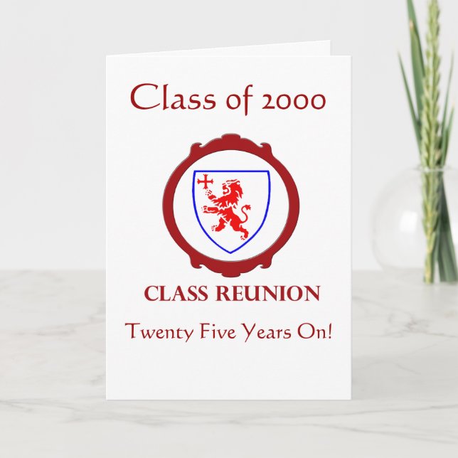 Tarjeta de invitación a la Reunión de 2000, según  (Anverso)