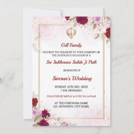 Tarjeta de invitación a la ruta Sukhmani Sahib