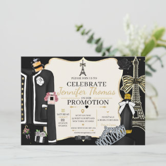 Tarjeta de Invitación a París