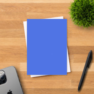 Tarjeta de invitación al acrílico azul real - Pers