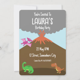 Tarjeta de invitación al cumpleaños de los Persona