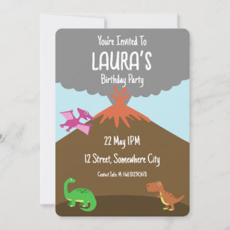 Tarjeta de invitación al cumpleaños de los Persona