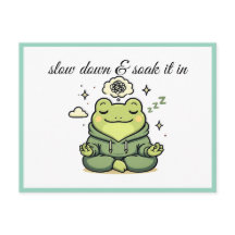 Tarjeta de Invitación al Evento de Yoga de la Rana
