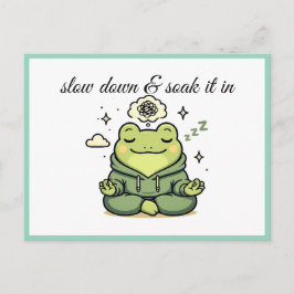 Tarjeta de Invitación al Evento de Yoga de la Rana