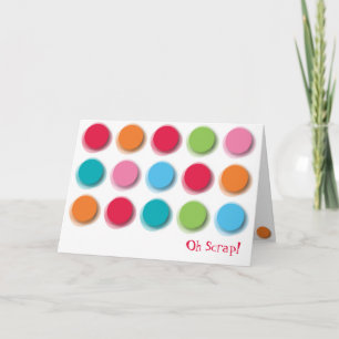 Tarjeta de Invitación / Anuncio Divertida de Punto